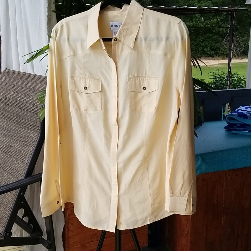 Chico's Buttoned down shirt - Picture 1 of 6